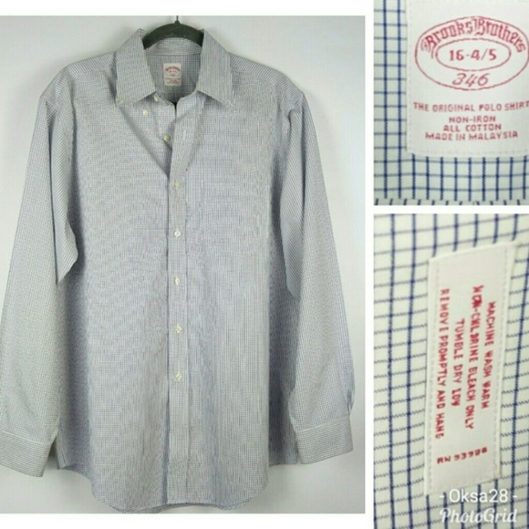 Lot Brooks Brothers non-iron button down shirts - Picture 4 of 16